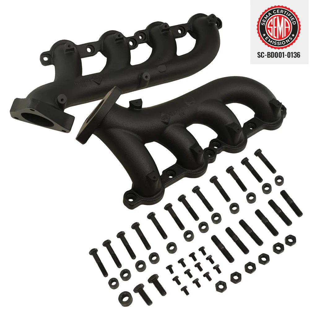 EXHAUST MANIFOLD KIT CHEVROLET SILVERADO 1500 / GMC SIERRA 1500 V8 2002-2013 - Image 2