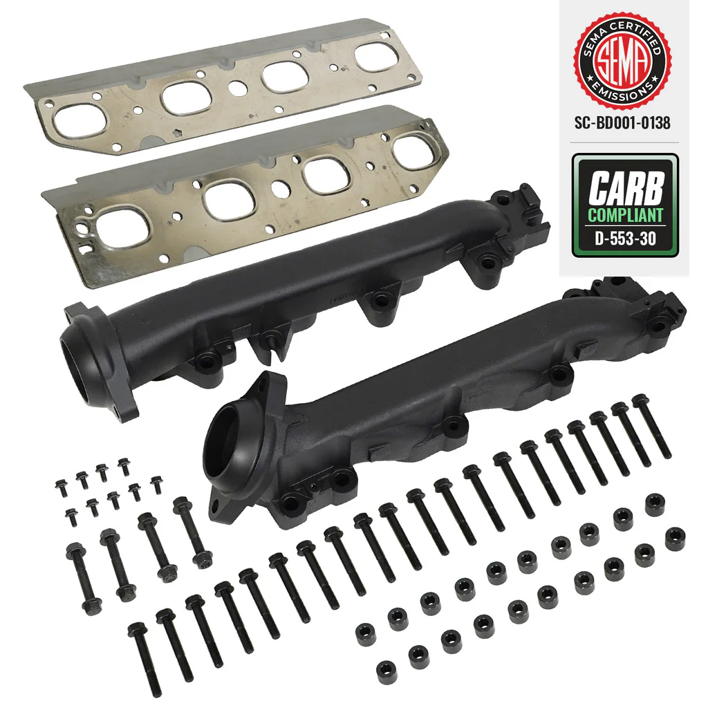 EXHAUST MANIFOLD KIT DODGE/RAM 5.7L HEMI 1500 DS 2009-2024 / 2500 DJ 2009-2018 / 3500 D2 2013-2018 / 3500 DC 2011-2015 - Image 5