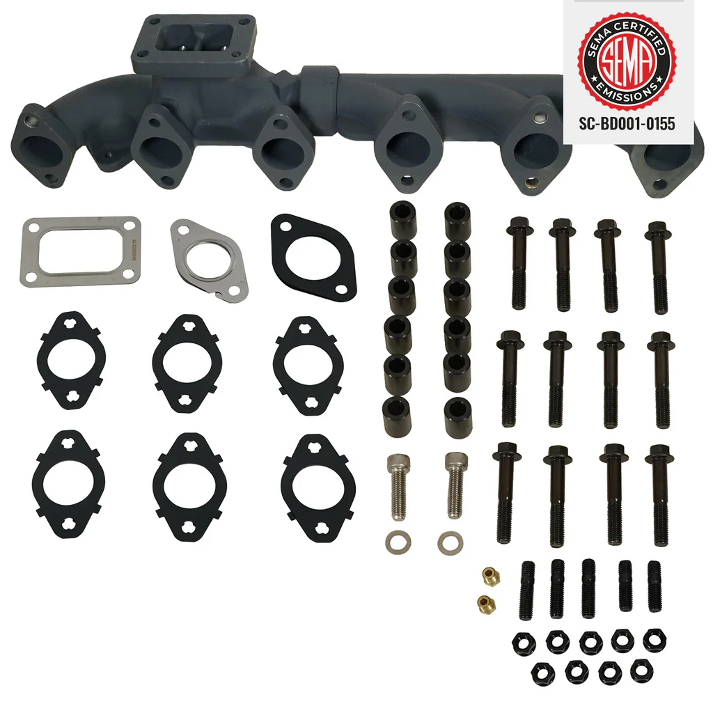 EXHAUST MANIFOLD KIT DODGE/RAM  6.7L CUMMINS 3500/4500/5500 CAB & CHASSIS 2007.5-2012 - Image 4