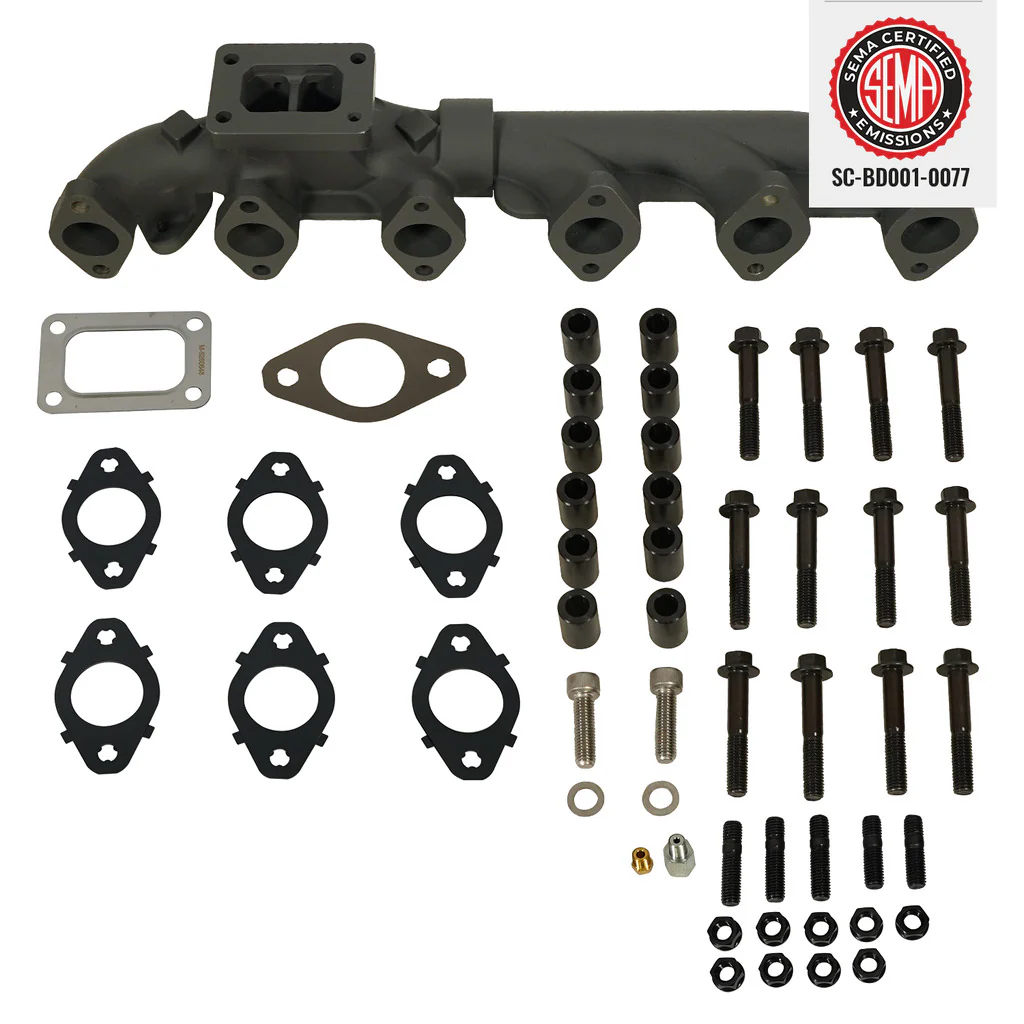 EXHAUST MANIFOLD KIT DODGE/RAM 6.7L CUMMINS 3500/4500/5500 CAB-CHASSIS 2013-2018 - Image 8
