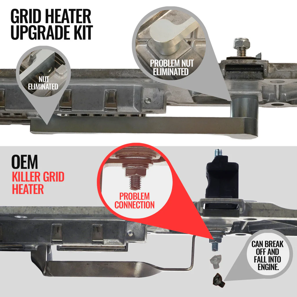 KILLER GRID HEATER UPGRADE KIT DODGE/RAM 6.7L CUMMINS 2500/3500 PICK-UP 3500/4500/5500 CAB & CHASSIS 2007-2024 - Image 3
